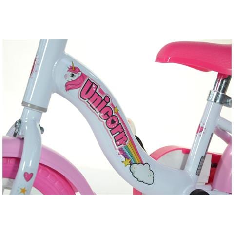 Bici Da Bambina Misura 10'' Art. 108l-un Bicicletta Da Bimba Linea Unicorn - 10 - Foto 1