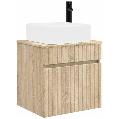 Mobile lavabo da parete Rovere Sonoma 49 x 41 x 63 cm - Foto 1