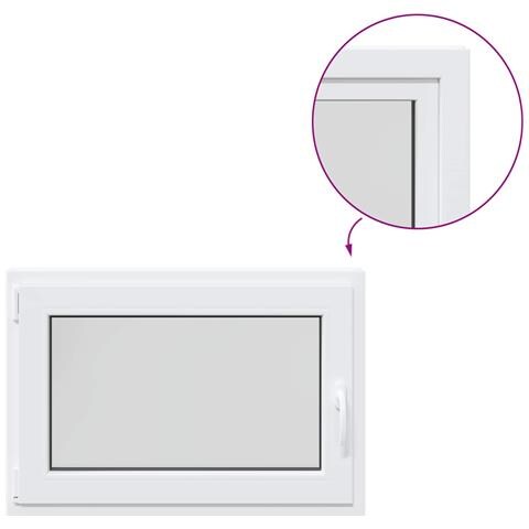 Finestra per Soffitta RISOR 50 x 55 cm PVC e Vetro - Foto 1
