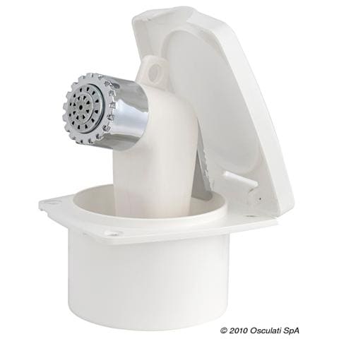 Doccetta Boris bianca tubo PVC 2,5 m - Foto 1