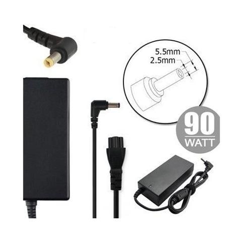 Alimentatore per Notebook 19V 4.74A 5.5mm x 2.5mm Nero - Foto 1