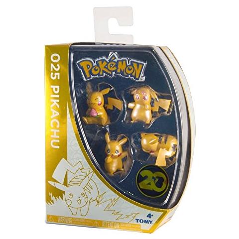 Pokemon Metallic Mini Figures 4 Pack 5 Cm - Foto 1