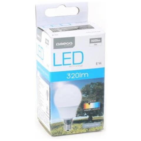 Lampadina Led Sferica E14 4w 320 Lm 2800 K Luce Calda - Foto 2