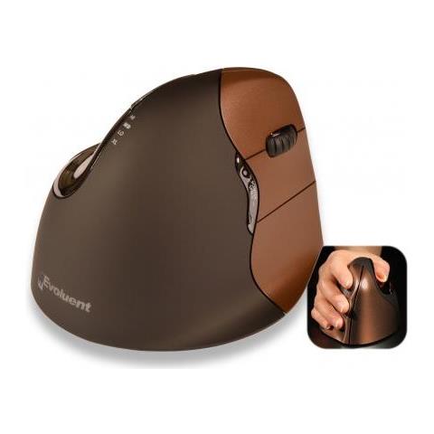 Bakkerelkhuizen Evoluent4 Mouse Mano Destra Rf Wireless Laser 2600 Dpi - Foto 7