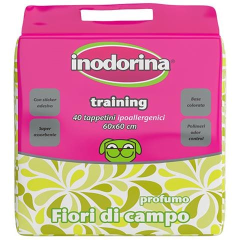Tappetino Igienico Con Sticker Adesivo 60 X 60 Cm - 40 Pz - Fiori Di Campo - Foto 1