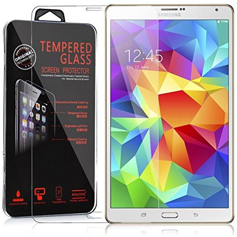 Pellicola Protettiva Per Samsung Galaxy Tab S (8,4 Zoll) In Elevata Trasparenza - Vetro Temprato Blindato Per Display 0,3mm Con Angoli Arrotondati - Foto 1