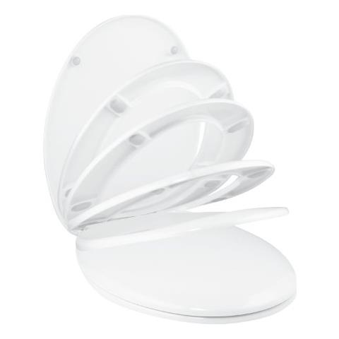 20718118 - Sedile Wc Dispone Caduta Rallentata Con Coperchio Removibile - Foto 2