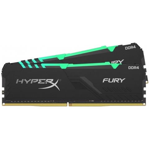 Memoria Dimm HyperX Fury RGB 32 GB (2x16 GB) DDR4 3600 MHz CL18 - Foto 1