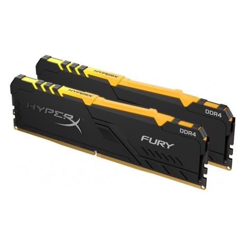 Memoria Dimm HyperX Fury RGB 32 GB (2x16 GB) DDR4 3600 MHz CL18 - Foto 2