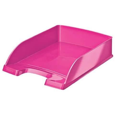 Vaschetta Portacorrispondenza Wow In Polistirolo A4 Rosa Metallizzato 52263023 (conf. 5) - Foto 1