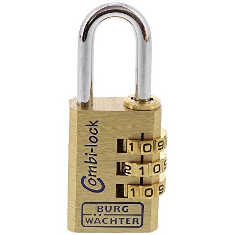 Combi 80 30 M Sb Lucchetto A Combinazione Regolabile, Ottone - Foto 1