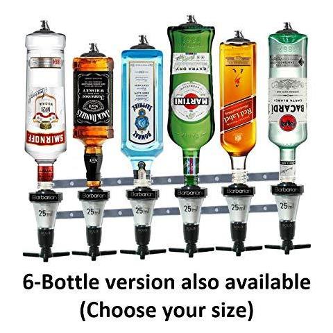 Barbaro 46 Ottica Bottiglia Per Spirits - Bar Butler Colpo Misura Staffa Del Vino Dellalcool Capovolto Bere Dispenser Home Bar Stuff Uomo Cave - Foto 4