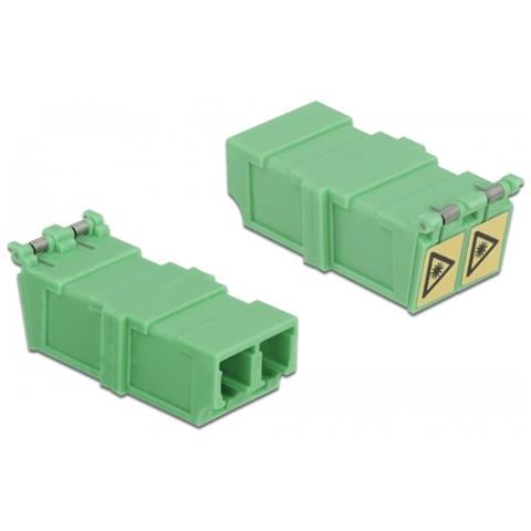 Accoppiatore con protezione laser flip LC Duplex femmina per LC Duplex femmina 4 pezzi - Foto 3