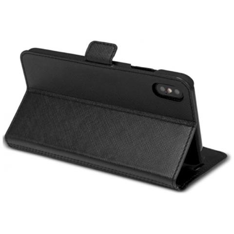 Milano - Custodia A Portafoglio Per Iphone Xs Max - Nera - Foto 2