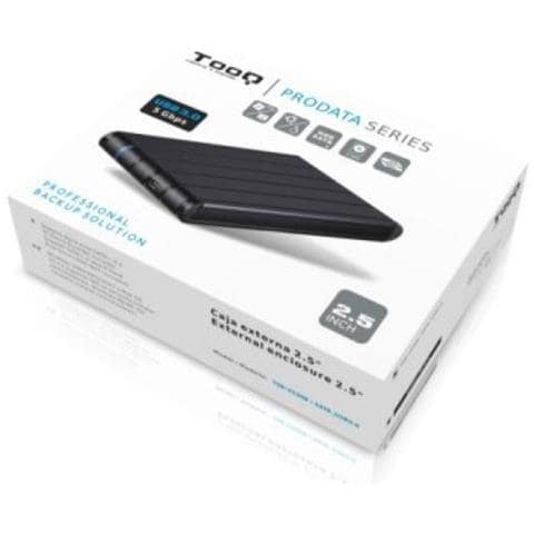 TQE-2530B, HDD, SATA, Seriale ATA II, Serial ATA III, 3.0 (3.1 Gen 1) , Femmina, Nero, Alluminio - Foto 2