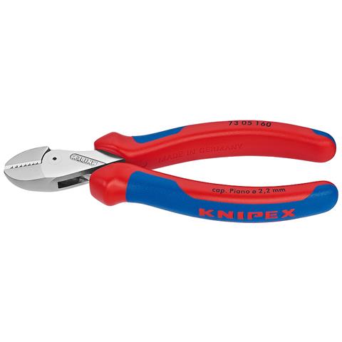 X-Cut, Diagonal-cutting, Chromium-vanadium steel, Plastica, Blue / Red - Foto 1