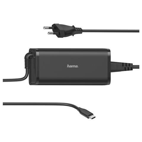Alimentatore Notebook Hama Universal Usb Type-c 00200007 - Foto 1