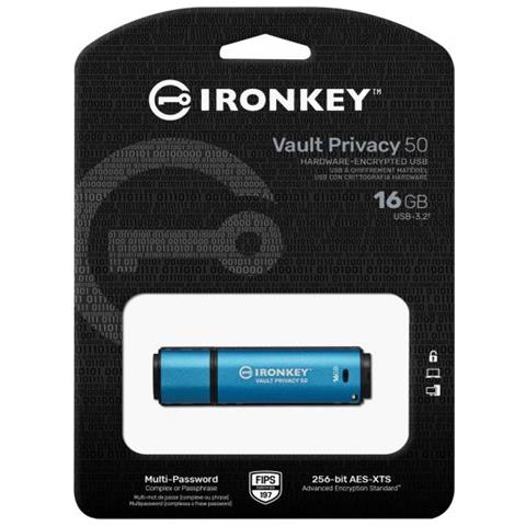16GB IRONKEY VP5050 ENCRY. FIPS 197 - Foto 3