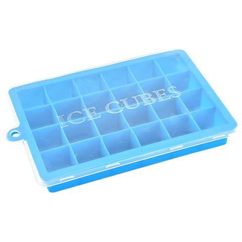HTN Silicone Ice Maker A 24 Cubette Ice Ice Stampa Memoria Contenitore