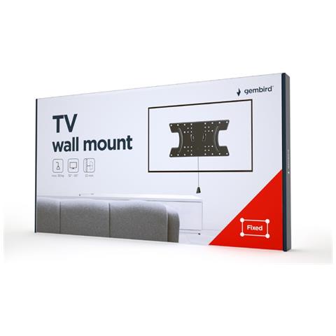 WM-65F-03 Supporto TV a parete 165,1 cm (65") Nero - Foto 7