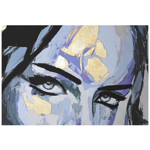 Quadro Dkd Home Decor 103 X 4,5 X 103 Cm Donna Moderno (2 Unità) - Foto 3