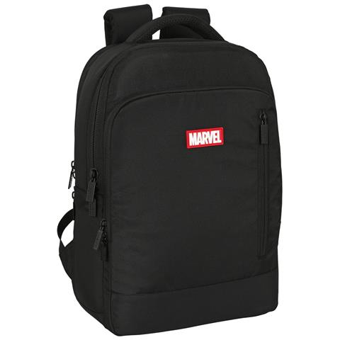 Zaino Per Pc Portatile E Tablet Con Uscita Usb Marvel Nero - Foto 1