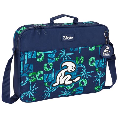 Borsa Per La Scuola El Niño Glassy Blu Marino 38 X 28 X 6 Cm - Foto 1