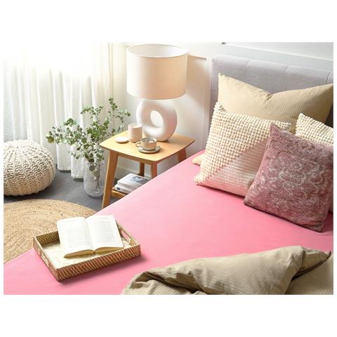 Coprimaterasso Elasticizzato Janbu Cotone Corallo - Foto 1