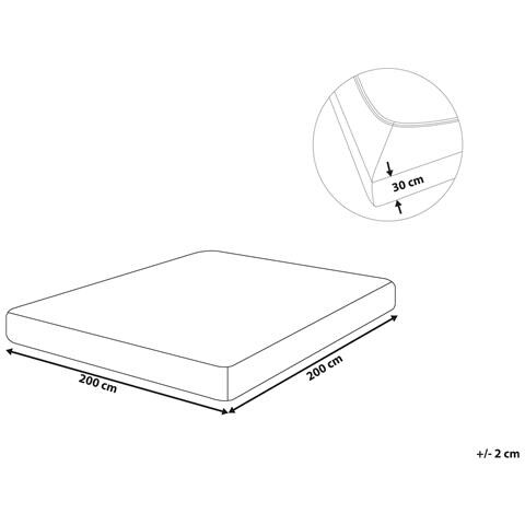 Coprimaterasso Elasticizzato Janbu Cotone Corallo - Foto 6