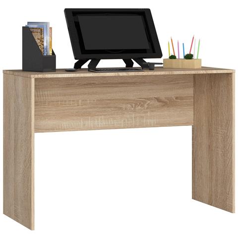 Scrivania B17, 120x50x79 cm, Colore Sonoma Quercia - Foto 1