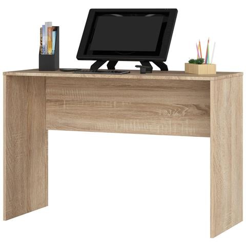 Scrivania B17, 120x50x79 cm, Colore Sonoma Quercia - Foto 2