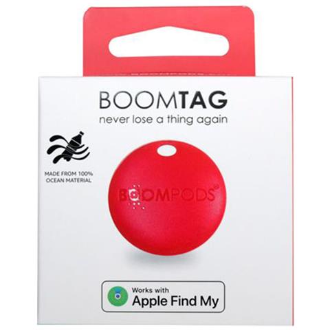 Portachiavi Airtag Modello Boomtag Compatibile Con Apple Trova Il Mio Ipx5, Rosso - Foto 4