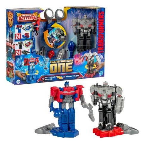 Robot Battlers Optimus Prime & Megatron Transformers Hasbro F92075l0 - Foto 1