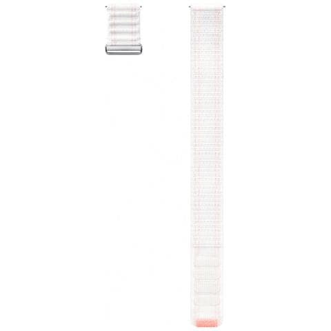 Braccialetto Per Samsung Galaxy Watch 20mm/s/m Comfort Fabric, Bianco - Foto 2