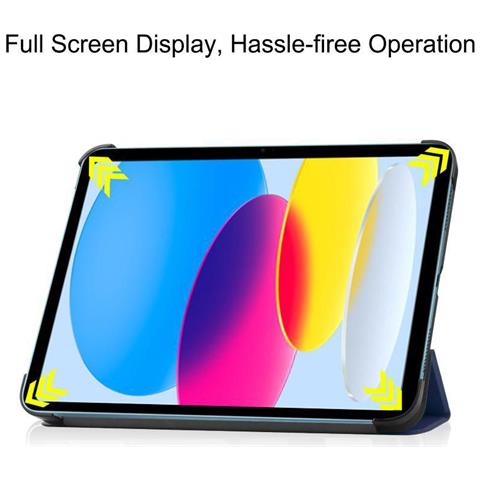 TABX-IP10-COVER2 custodia per tablet 27,7 cm (10.9") Custodia flip a libro Blu - Foto 10