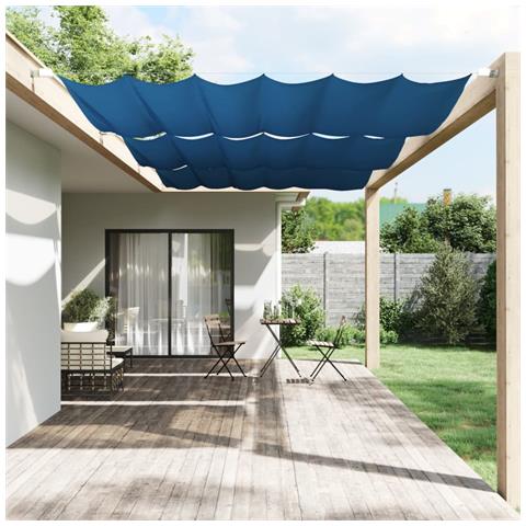 Paravento Verticale Blu 200x270 Cm In Tessuto Oxford - Foto 6