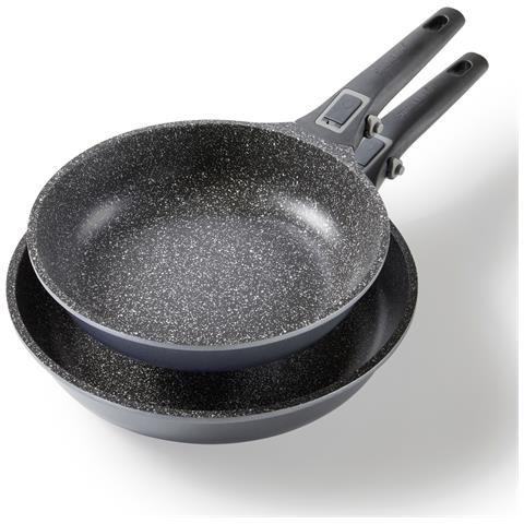 Set Di Padelle, Ghisa D'alluminio, Nero - Foto 1