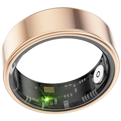 Anello Intelligente: Monitoraggio Sonno, Frequenza Cardiaca, Spo2, Ip68, 30 Giorni Standby Gold 11 - Foto 1