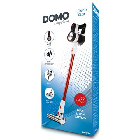 Aspirapolvere Elettrica DO242SV Capacità 0.55 L Senza Sacco Potenza 200 W Colore Nero Rosso Bianco - Foto 24