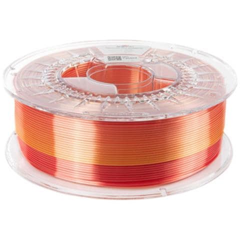 81017 materiale di stampa 3D Acido polilattico (PLA), Seta Rosso 1 kg - Foto 2
