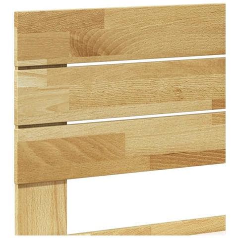 Struttura Letto con Testiera Senza Materasso 135x190 cm - Foto 9