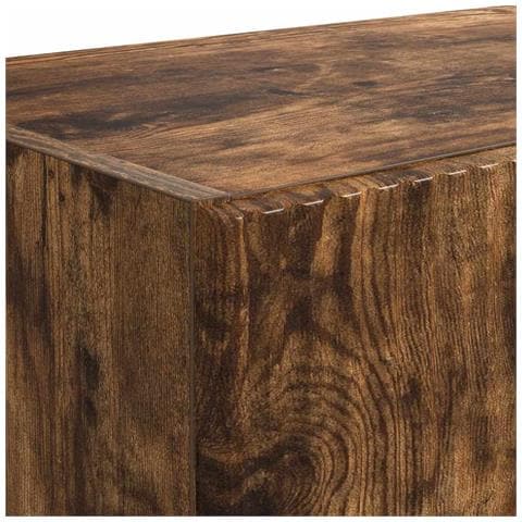 Mobile TV da parete 2 pcs Rovere fumé 59,5 x 31 x 40 cm - Foto 9