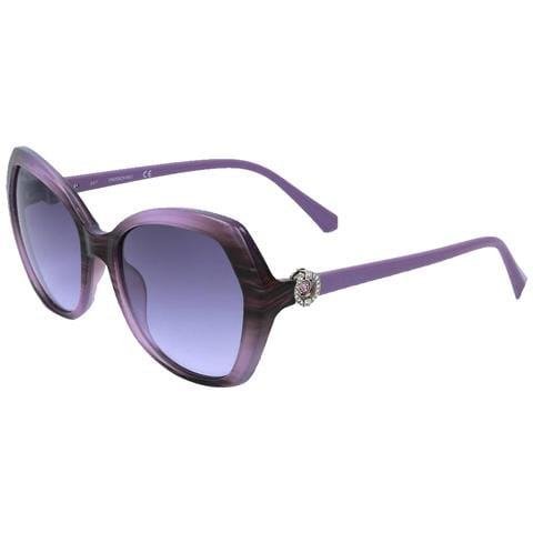 Sk0165 Occhiali Da Sole Geometrici In Acetato Da Donna - Foto 2