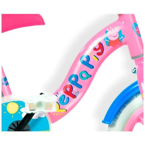 Bici Da Bambina Misura 10 Art. 108l-pgs Bicicletta Da Bimba Linea Peppa Pig - Foto 2