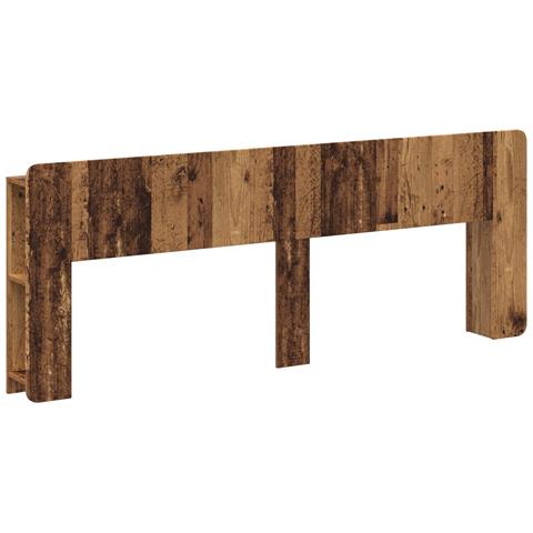 Testata del letto Legno antico Legno ingegnerizzato - Foto 1