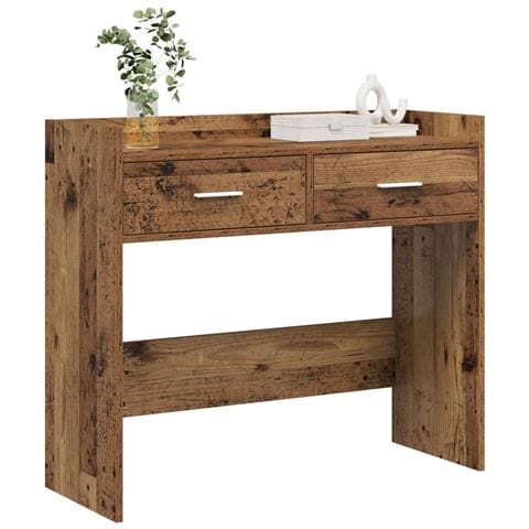 Tavolo consolle Legno antico 90 x 35 x 80 cm - Foto 2