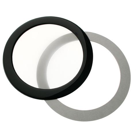 Round Dust Filter 92mm - Nero / Bianco - Foto 1