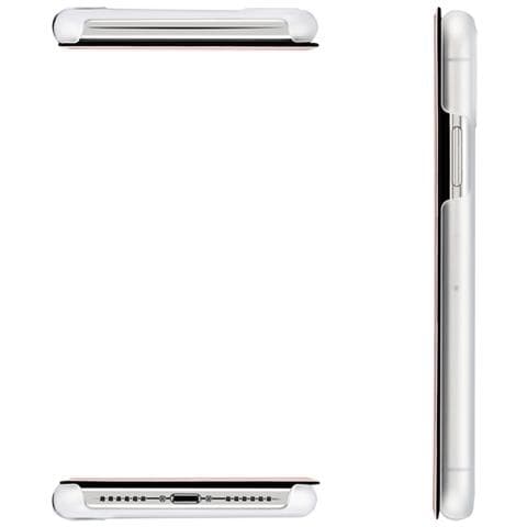 Flip Cover Custodia per iPhone X Colore Oro Rosa - Foto 2