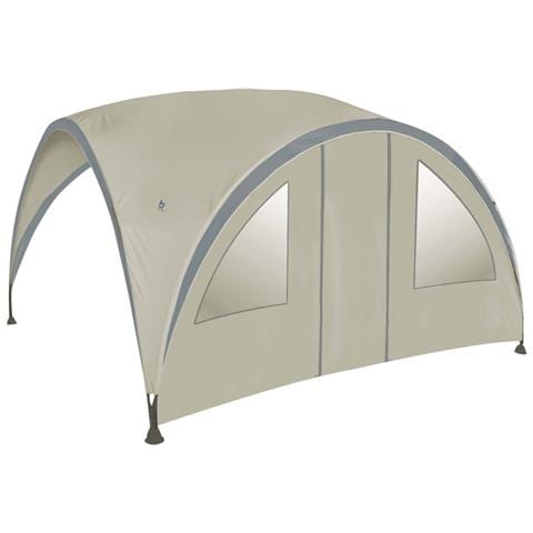 Parete Laterale con Porta e Finestra per Tendone M Beige - Foto 1