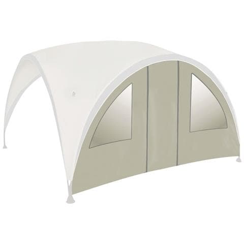 Parete Laterale con Porta e Finestra per Tendone M Beige - Foto 2